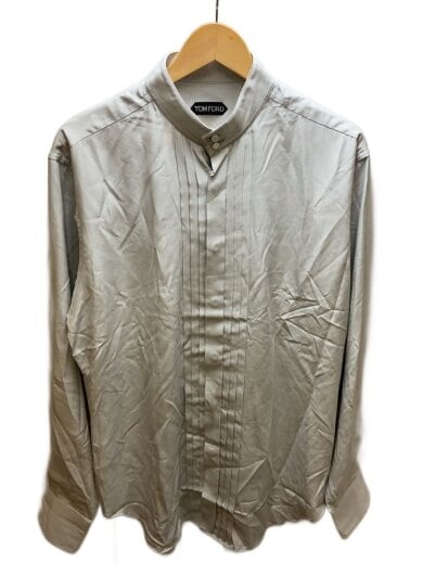 商品画像：長袖シャツ/40/シルク/GRY/94YHGP 1