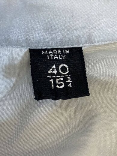 商品画像：長袖シャツ/40/シルク/GRY/94YHGP 4