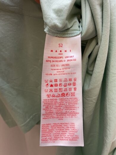 商品画像：Tシャツ/52/コットン/GRN/HUMU0223P1/小穴有// 4