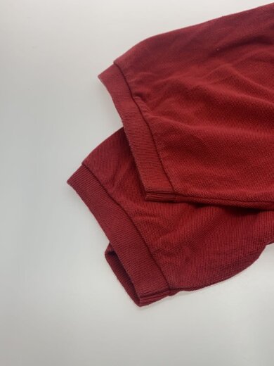 商品画像：ポロシャツ/XL/コットン/RED/少々着用感有// 4