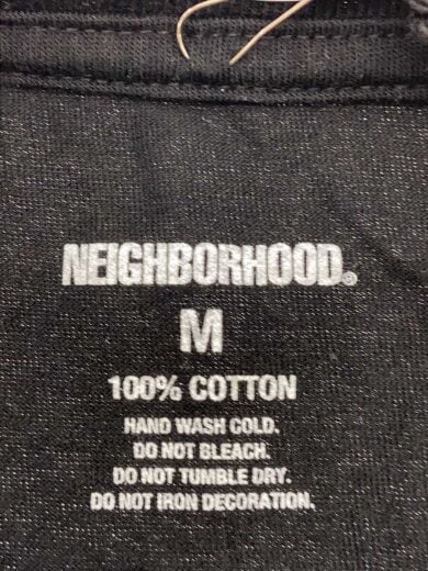 商品画像：Tシャツ/M/コットン/BLK 3