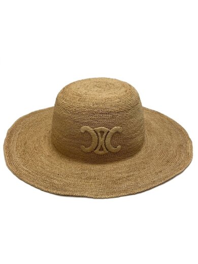 商品画像：トリオンフ/ストローハット/L/BEG/レディース// 1