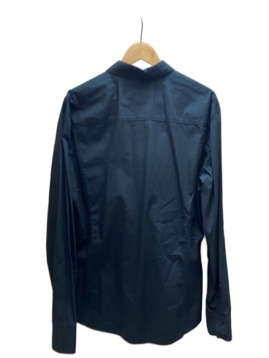 商品画像：長袖シャツ/XXL/コットン/BLK/無地 2
