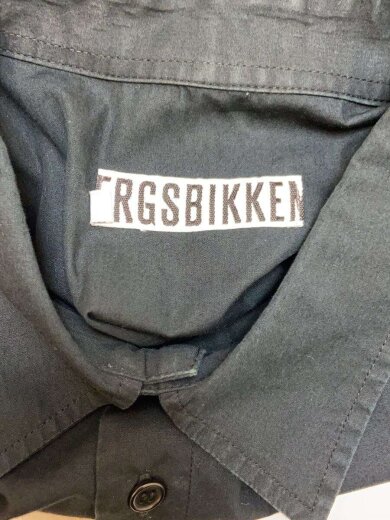 商品画像：長袖シャツ/XXL/コットン/BLK/無地 3