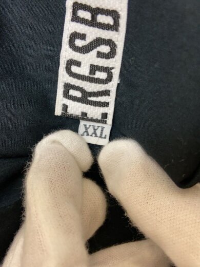 商品画像：長袖シャツ/XXL/コットン/BLK/無地 4
