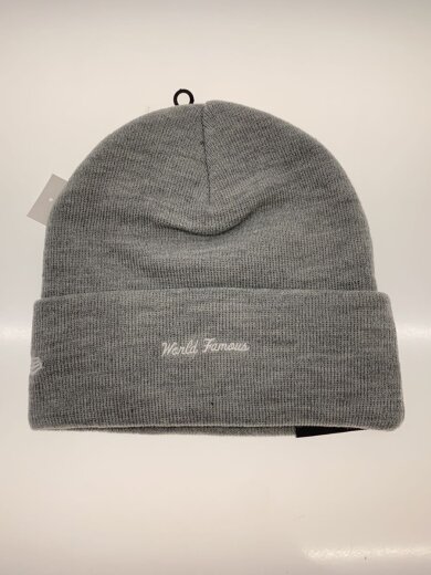 商品画像：25AW/New Era Box Logo Beanie/ニットキャップ/FREE/アクリル/グレー/メンズ 2