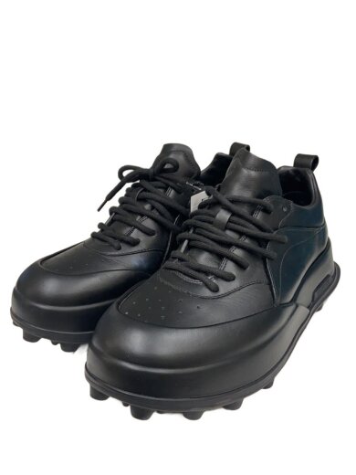 商品画像：オーブカーフレザースニーカー/ローカットスニーカー/42/BLK/J32WS0040// 2