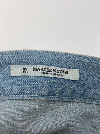 商品画像：24SS/MILITARY DENIM BLEACH/ボトム/XS/コットン/BLU/MT4103-0212C 4