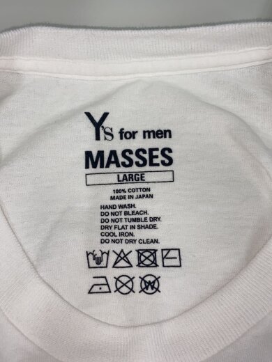 商品画像：Tシャツ/L/コットン/WHT/MK-T72-990/COTTON SINGLE PRINT ROUND NECK SH 3