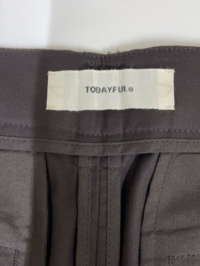 商品画像：Lightweight Tuck Trousers/ボトム/36/ポリエステル/BRW/12610723 4