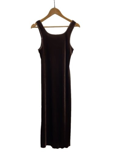 商品画像：Velour Pencil Dress/ノースリーブワンピース/36/BRW/12620303 2