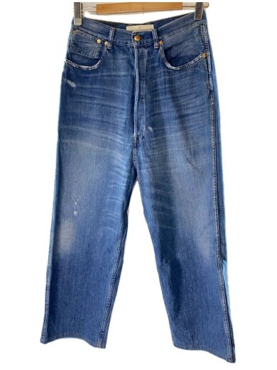 商品画像：ボタンフライ/ワイドパンツ/--/コットン/BLU/19-030-510-0015-3-0// 1