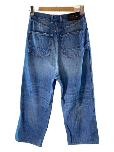 商品画像：ボタンフライ/ワイドパンツ/--/コットン/BLU/19-030-510-0015-3-0// 2