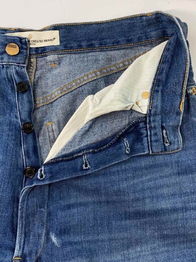 商品画像：ボタンフライ/ワイドパンツ/--/コットン/BLU/19-030-510-0015-3-0// 3