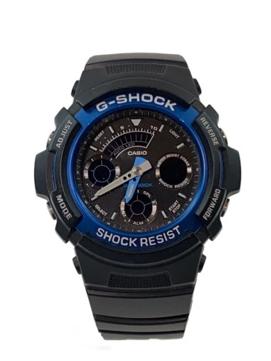 商品画像：腕時計/アナログ/--/BLK/BLK/AW-591 1