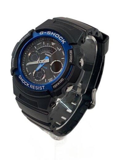 商品画像：腕時計/アナログ/--/BLK/BLK/AW-591 2