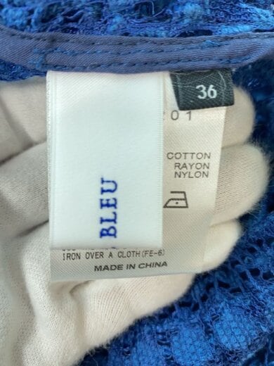 商品画像：カーディガン(薄手)/36/コットン/BLU/20S69201 3