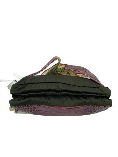 商品画像：クロコ型押し/ウエストバッグ/レザー/PUP 4