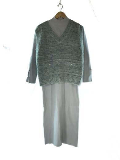 商品画像：長袖ワンピース/M/ポリエステル/PNK/121-4140013 1