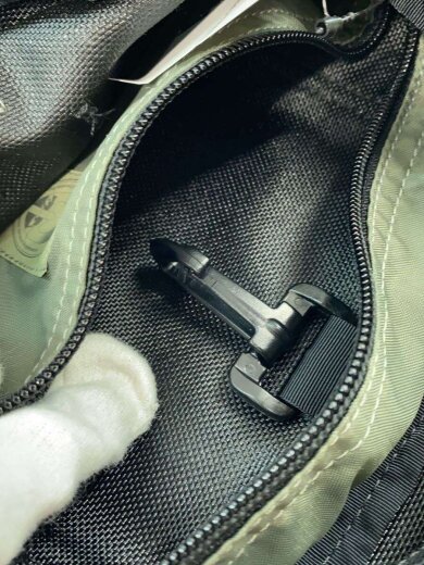 画像：GREGORYウエストバッグ/ナイロン/BLK//7