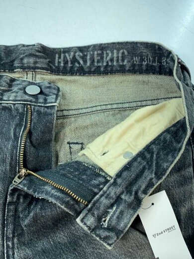 商品画像：パッチワークリメイクスリムストレートデニム/ボトム/30/デニム/BLK/02203AP09 3