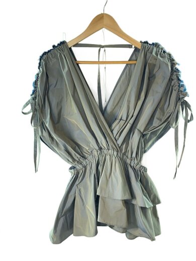 商品画像：メモリータフボリュームベスト/FREE/ポリエステル/GRY/21231315108 1