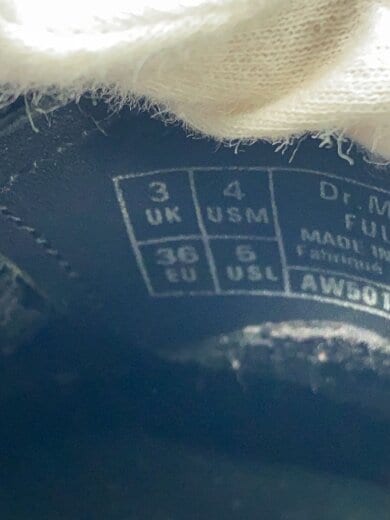 商品画像：シューズ/UK3/BLK/レザー 5