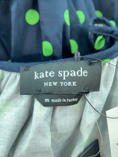 商品画像：長袖ワンピース/M/コットン/NVY/ドット/KB050 3