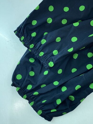 商品画像：長袖ワンピース/M/コットン/NVY/ドット/KB050 6