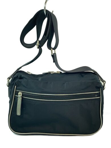 商品画像：ショルダーバッグ/ナイロン/BLK 3