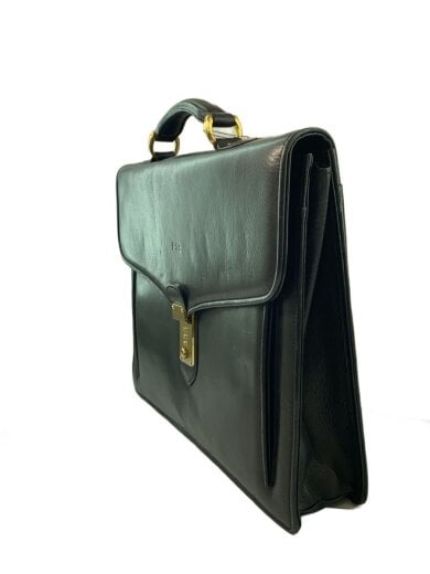 商品画像：ビジネスバッグ/レザー/BLK 2