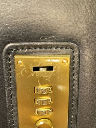 商品画像：ビジネスバッグ/レザー/BLK 8