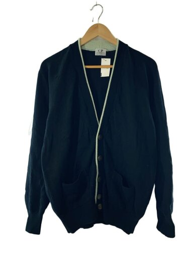 商品画像：90s/バイカラー/カーディガン(厚手)/4/ウール/BLK/c-os-6368 1