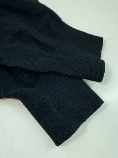 商品画像：90s/バイカラー/カーディガン(厚手)/4/ウール/BLK/c-os-6368 6