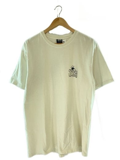 商品画像：CROWN W-PRINT/グアラマ製/Tシャツ/M/コットン/WHT// 1