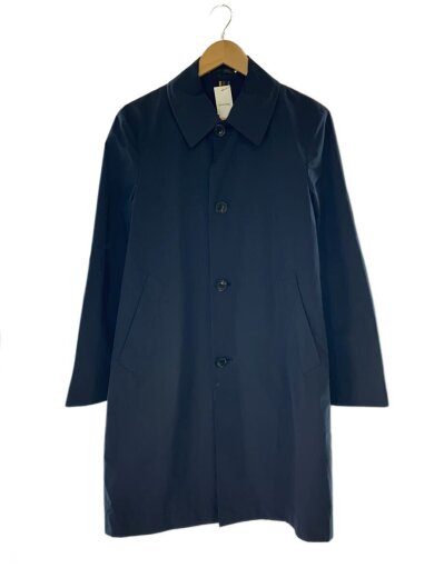 商品画像：ステンカラーコート/M/ポリエステル/NVY/pf-ks-66764 1