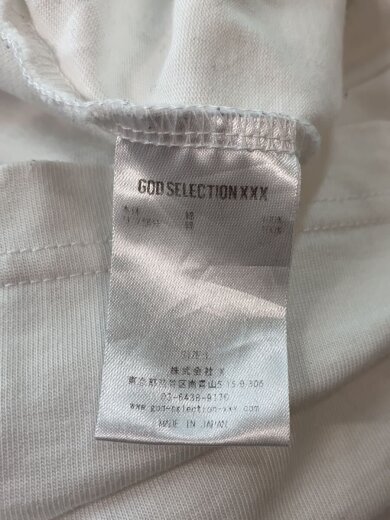 商品画像：Tシャツ/M/コットン/WHT// 4