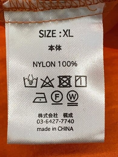 商品画像：ナイロンジャケット/XL/ナイロン/ORN 4