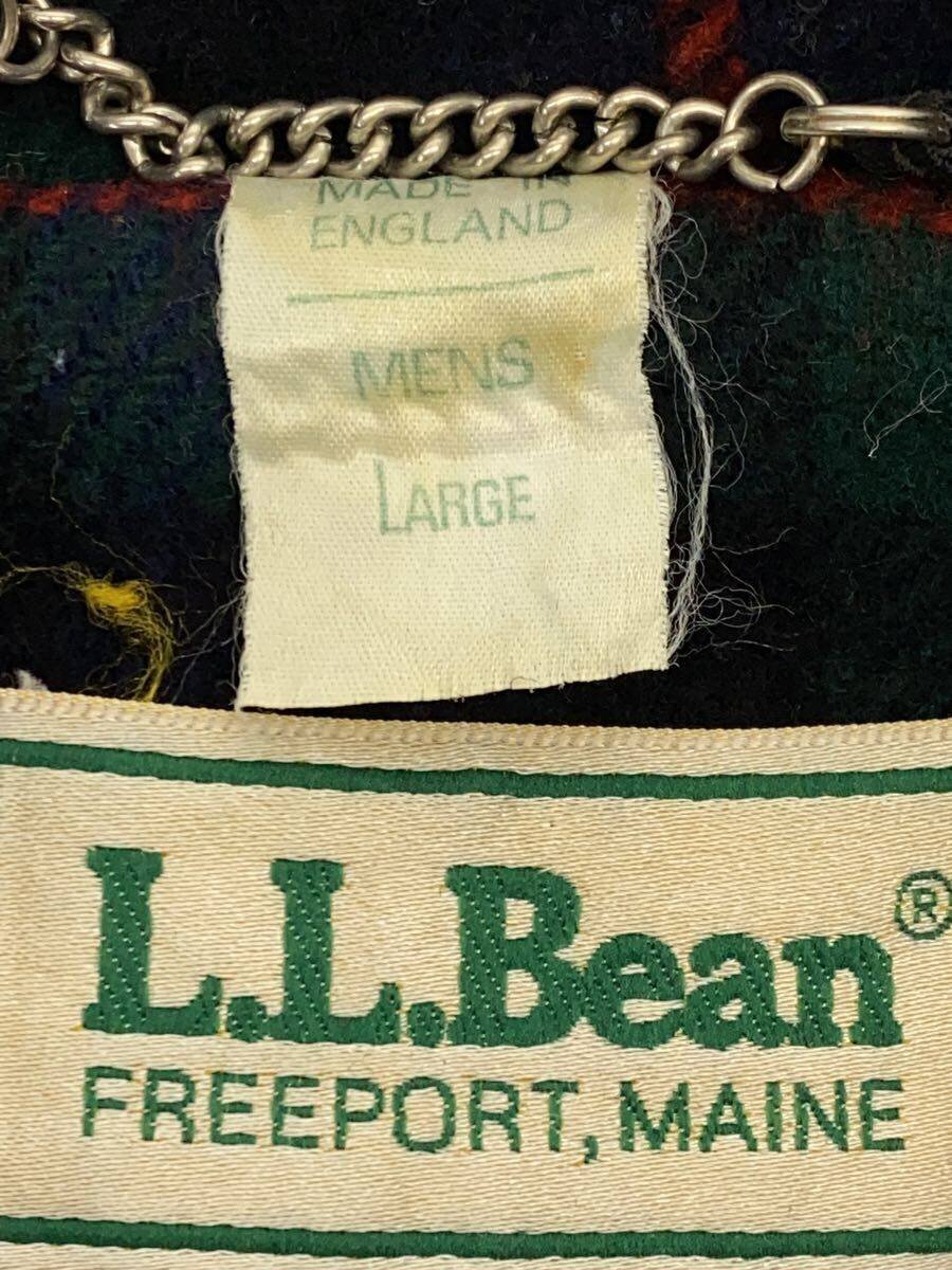 L.L.Bean / 8-90s/MADE in ENGLAND_イングランド/ダッフルコート/L/ウール