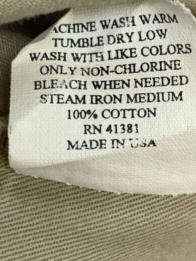 商品画像：MADE in USA/スラックスパンツ/40/コットン/BEG 6