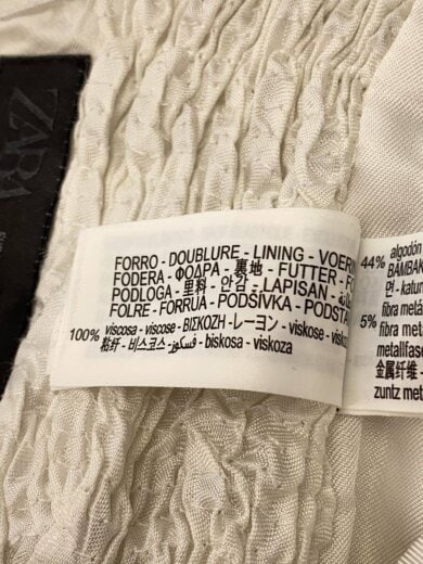 商品画像：トップス/XS/レーヨン/WHT/無地/3038/495/251 4