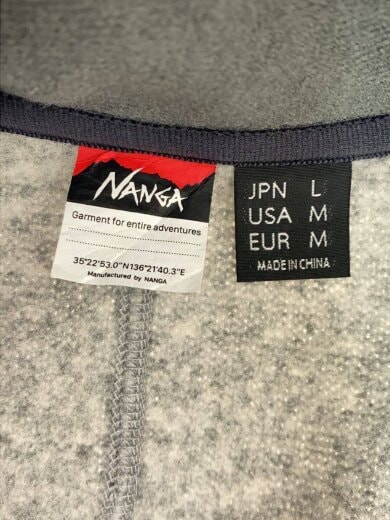 商品画像：フリースジャケット/L/--/GRY/NW2241-1D509 3