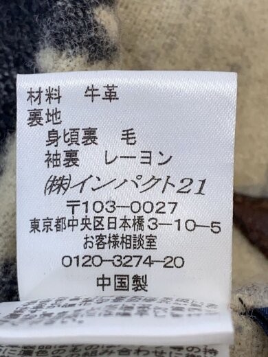 商品画像：レザージャケット・ブルゾン/M/牛革/BRW 5