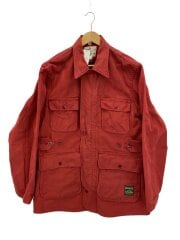 ジャケット/L/コットン/RED/AS15006