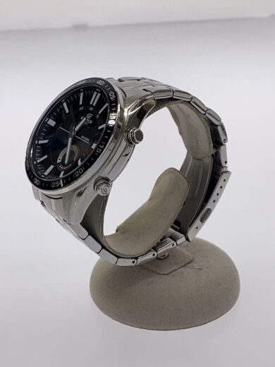 商品画像：クォーツ腕時計/アナログ/ステンレス/BLK/SLV/EFV-C100 2