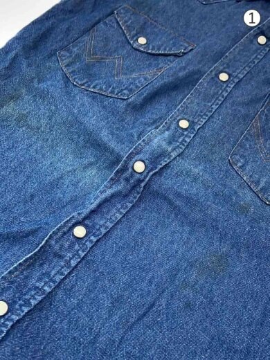 商品画像：MADE IN USA/長袖シャツ/14.5/デニム/IDG// 6
