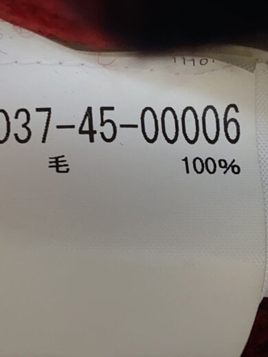 商品画像：ウールマッキーノ_クルーザージャケット/XS/ウール/RED/チェック/8037-45-00006// 5