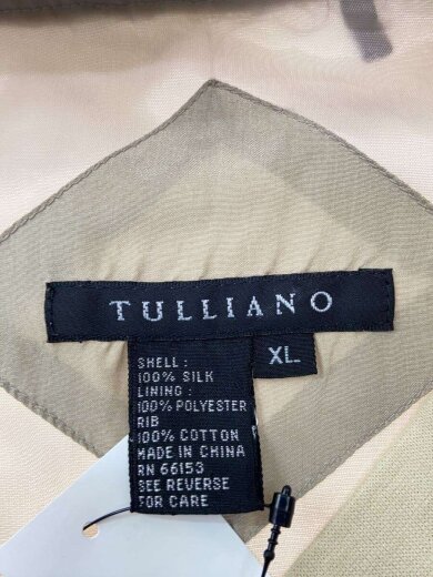 商品画像：TULLIANO/フライトジャケット/XL/シルク/GRY/無地// 3