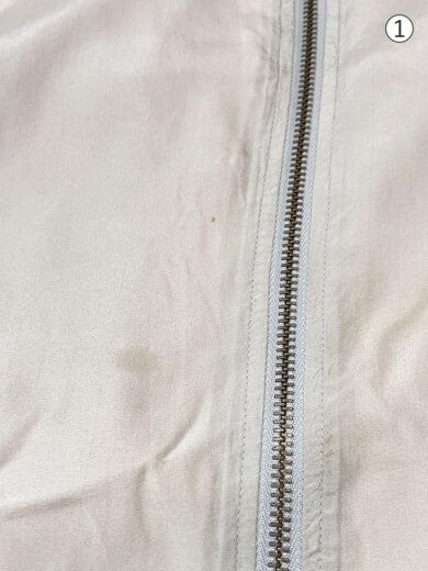 商品画像：TULLIANO/フライトジャケット/XL/シルク/GRY/無地// 5