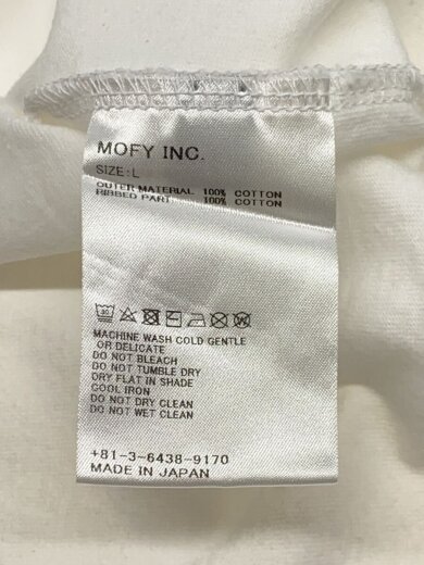 商品画像：Tシャツ/L/コットン/WHT/sq-24aw-st-03// 4